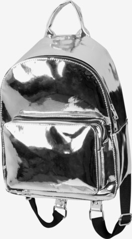 Urban Classics Backpack in Silver: front