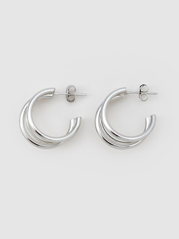 EDITED - Pendientes 'Veda' en plata: frente