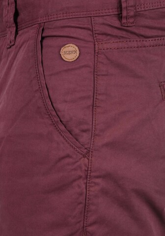 BLEND Regular Chinohose 'Tromp' in Rot
