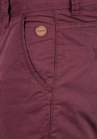 BLEND - regular Pantalón chino 'Tromp' en rojo