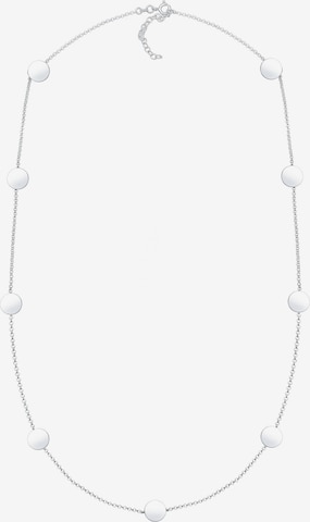 ELLI Necklace 'Geo, Kreis' in Silver: front