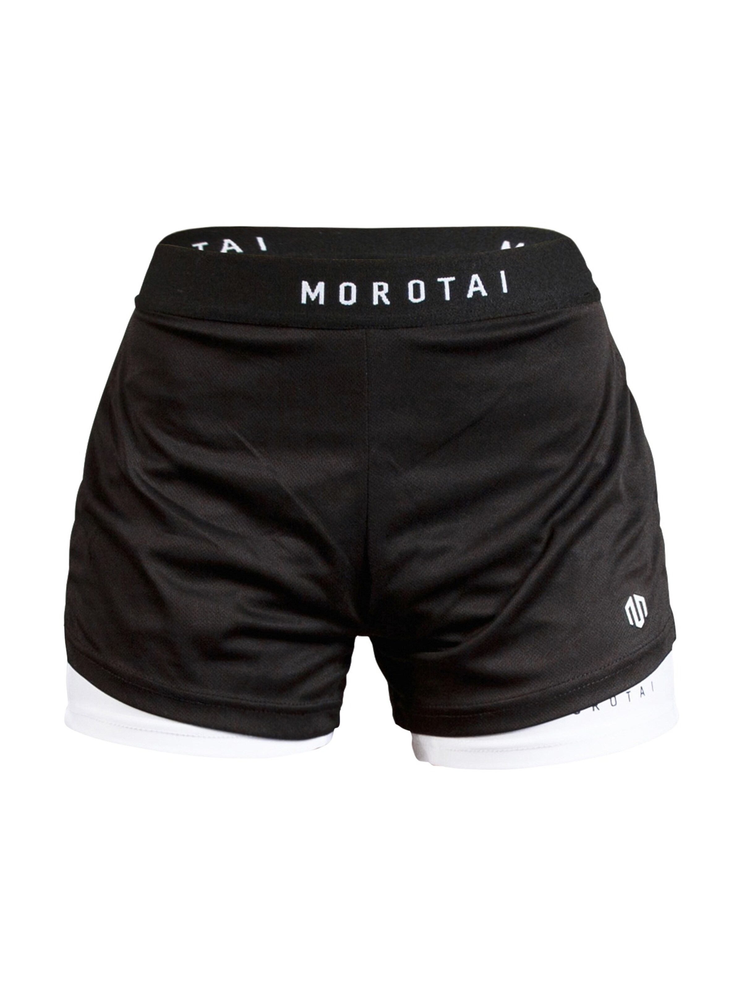 MOROTAI - Sporthose 'Shorts' in schwarz