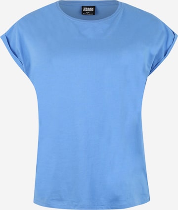 Urban Classics Shirt in Blauw: voorkant