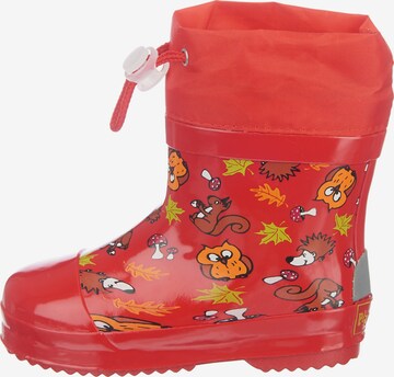 PLAYSHOES Rubber boot in Red