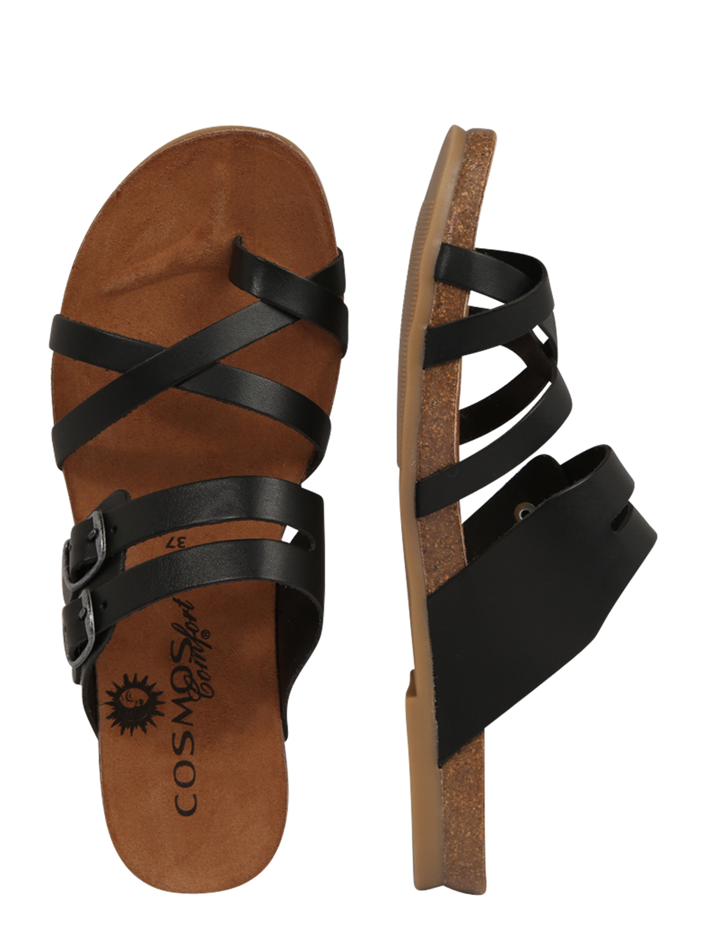 COSMOS COMFORT Klipklappere i sort