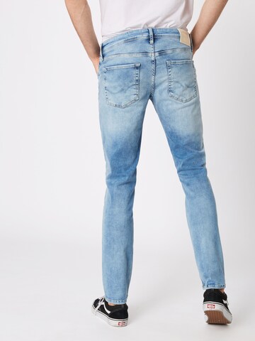JACK & JONES Slimfit Jeans 'JJGlenn JJOriginal' in Blau: Rückseite