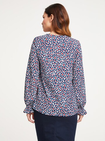 heine Blouse in Blauw