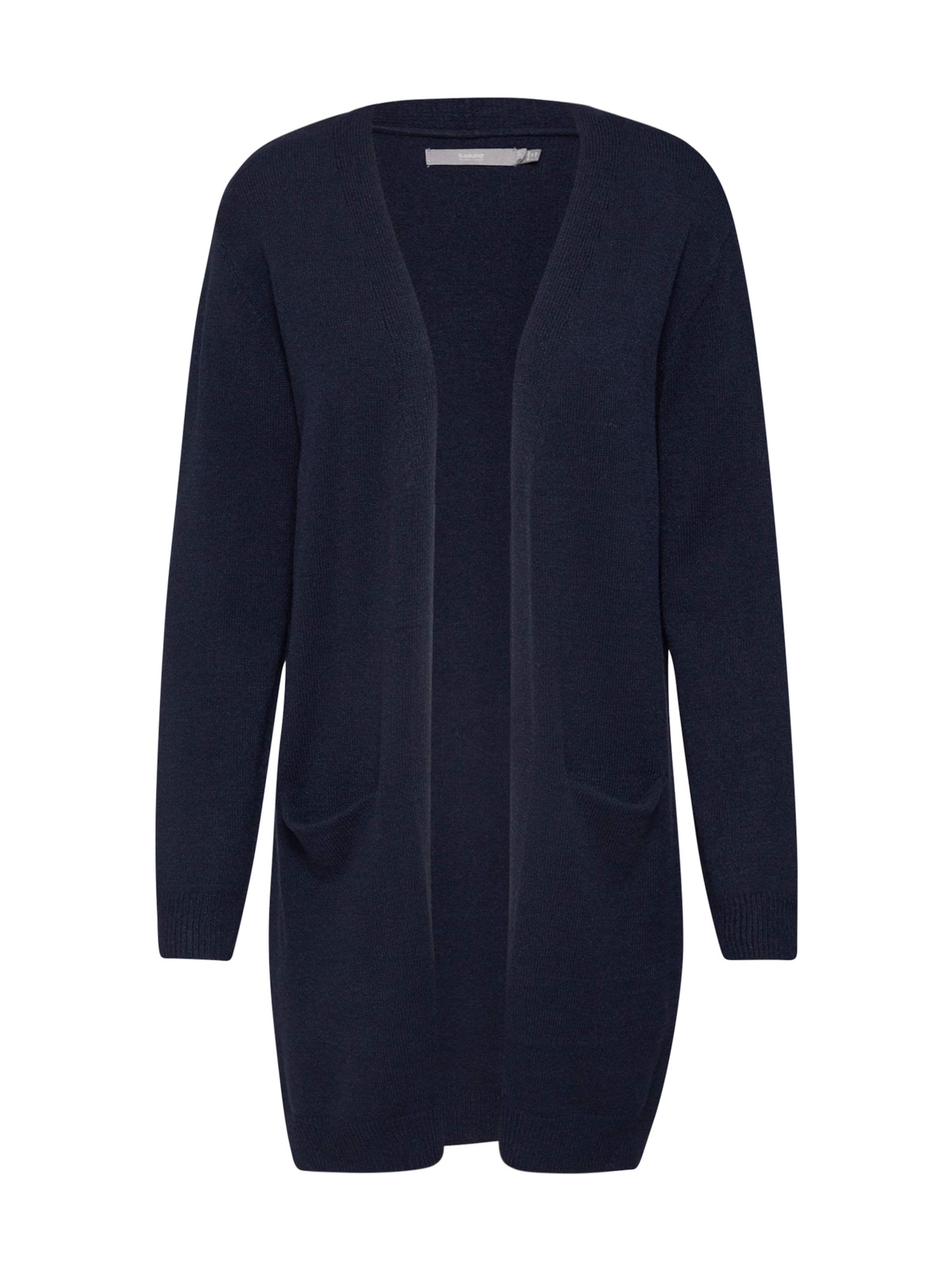 b.young Strickjacke 'Nonina' in Blau: Vorderseite