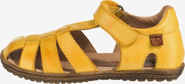 NATURINO Open shoes in Yellow