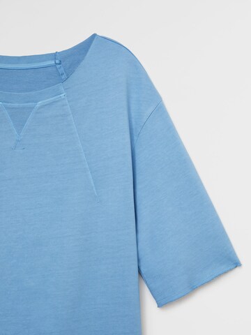 MANGO Sweatshirt in Blau