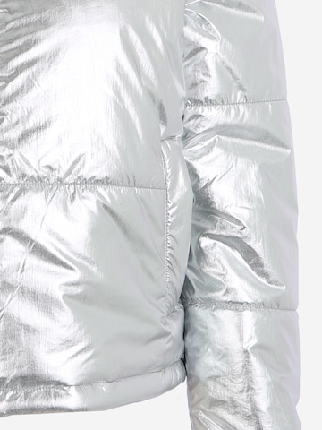Urban Classics Přechodná bunda – stříbrná