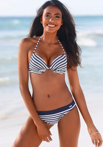 Slip bikini 'Summer' di VENICE BEACH in blu: frontale