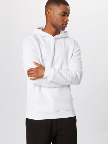 Urban Classics Sweatshirt in White: front