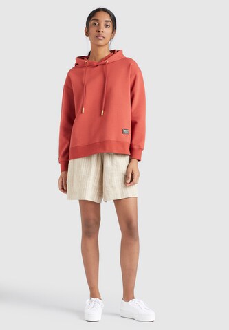 khujo Sweatshirt 'Lotti' in Rot