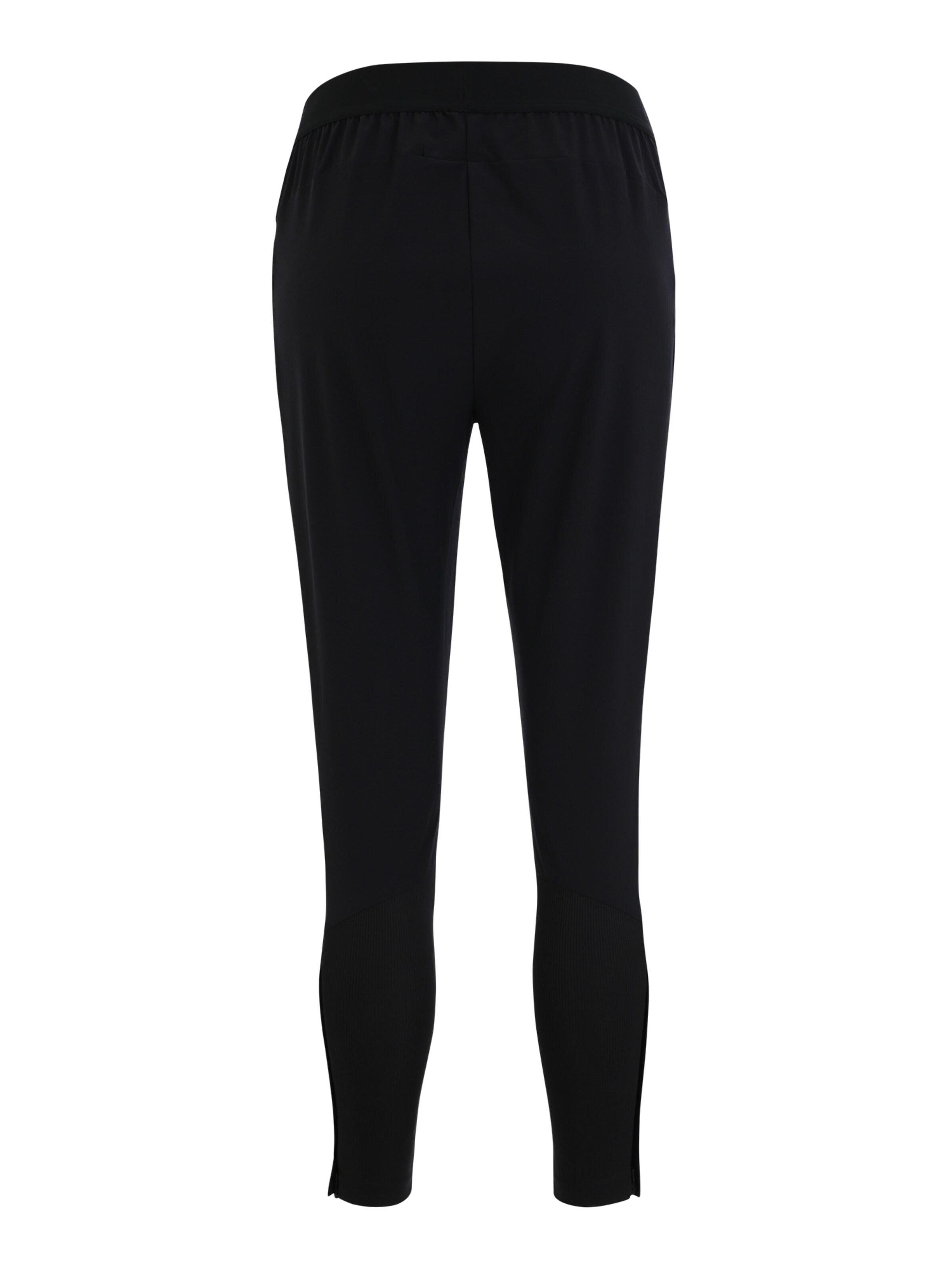 Effilé Pantalon de sport ADIDAS SPORTSWEAR en noir : derrière