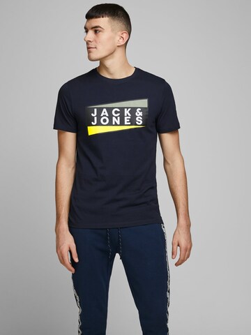 JACK & JONESRegular Fit Majica - plava boja: prednji dio