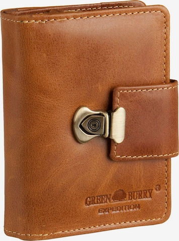 GREENBURRY Wallet in Brown: front