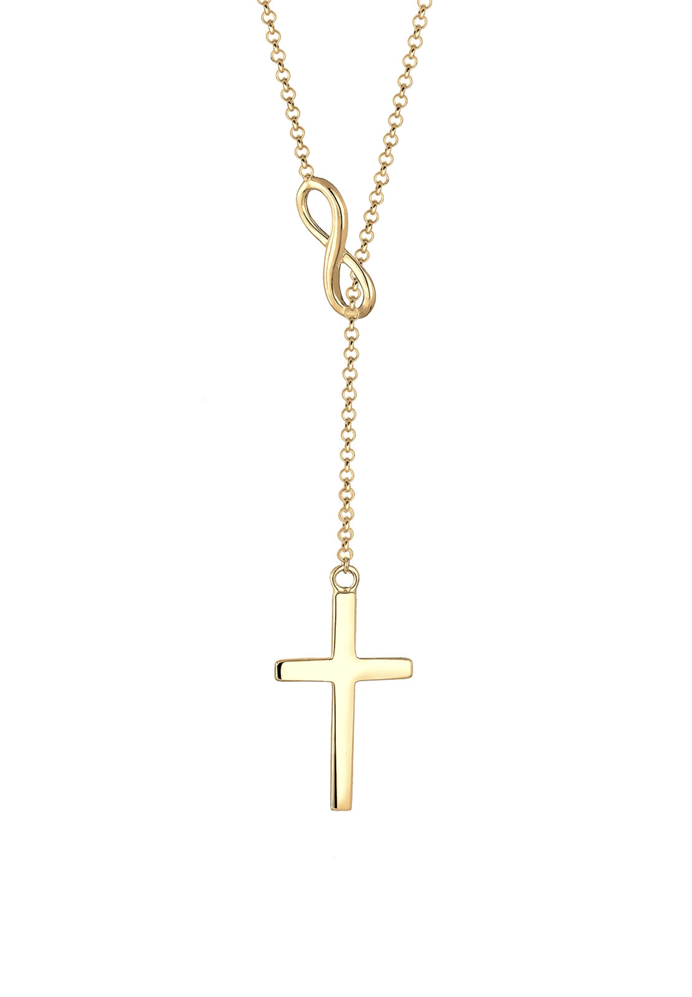 Chaîne 'Infinity' ELLI en or : devant