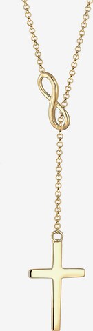 ELLI Halskette 'Infinity' in Gold: predná strana