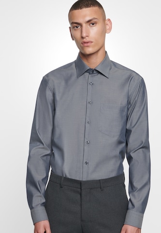 SEIDENSTICKER Regular fit Business shirt 'Modern' in Grey