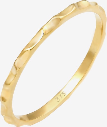 ELLI PREMIUM Ring Geo, Basic in Gold: predná strana