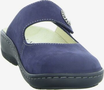 Longo Pantolette in Blau