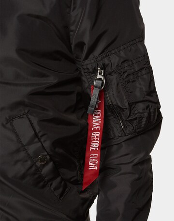 ALPHA INDUSTRIES Between-Season Jacket 'MA-1 TT' in Black