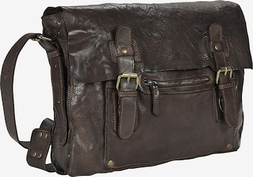 Borsa messenger di Harold's in marrone