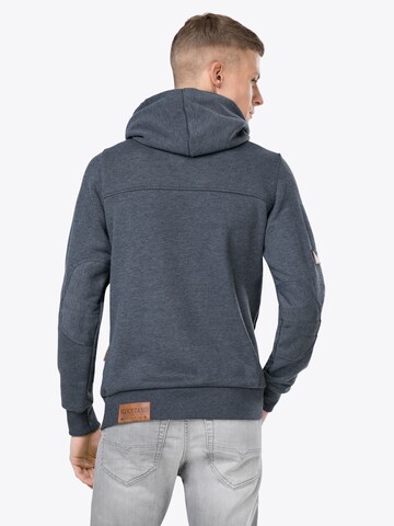 naketano Sweatshirt in Blauw: terug