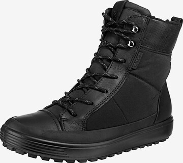 ECCO Schnürstiefelette in Schwarz: predná strana