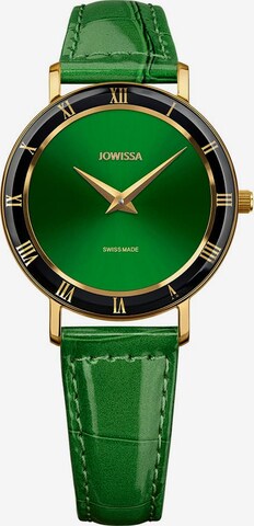 JOWISSA Analog Watch 'Roma' in Green: front