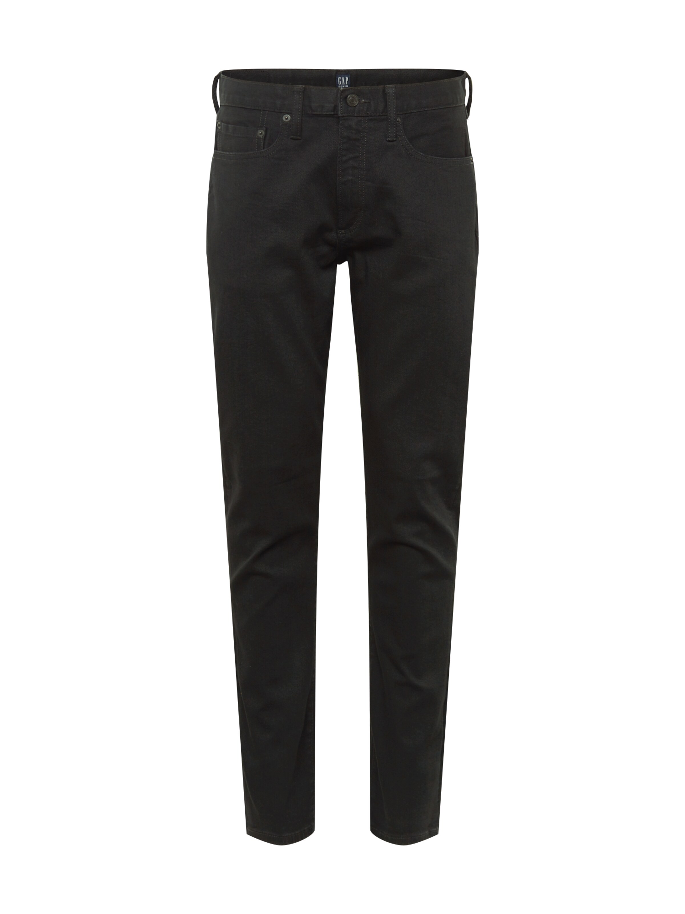 GAP - Jeans 'SLIM STR BLACK' in de kleur Zwart