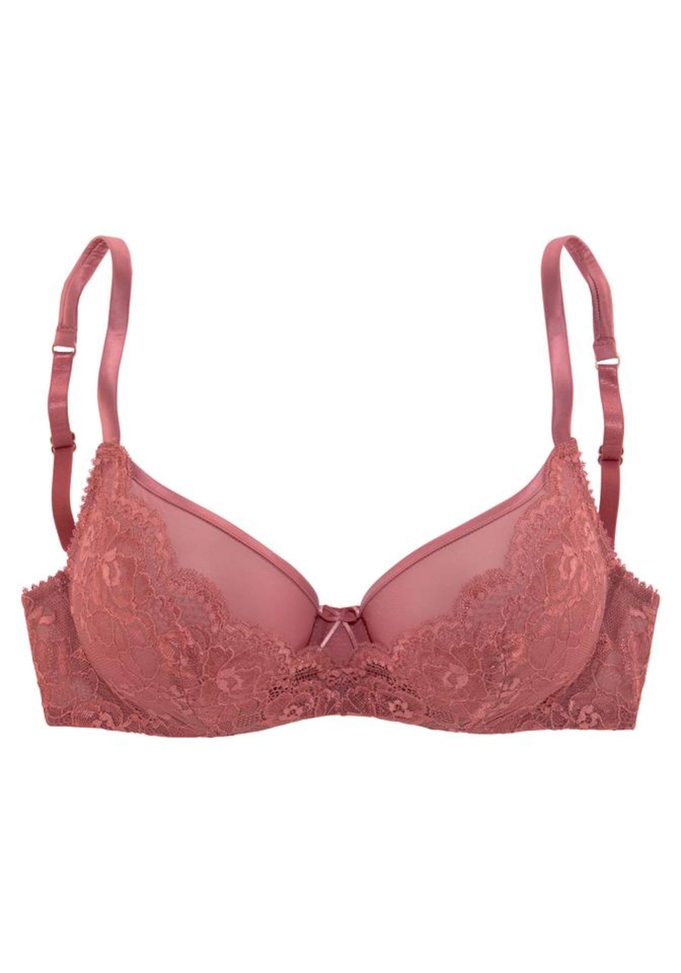 LASCANA T-Shirt Bügel-BH in Pink: Vorderseite