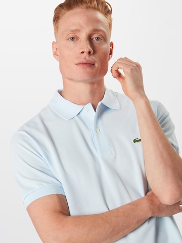 LACOSTE Regular fit T-shirt i blå