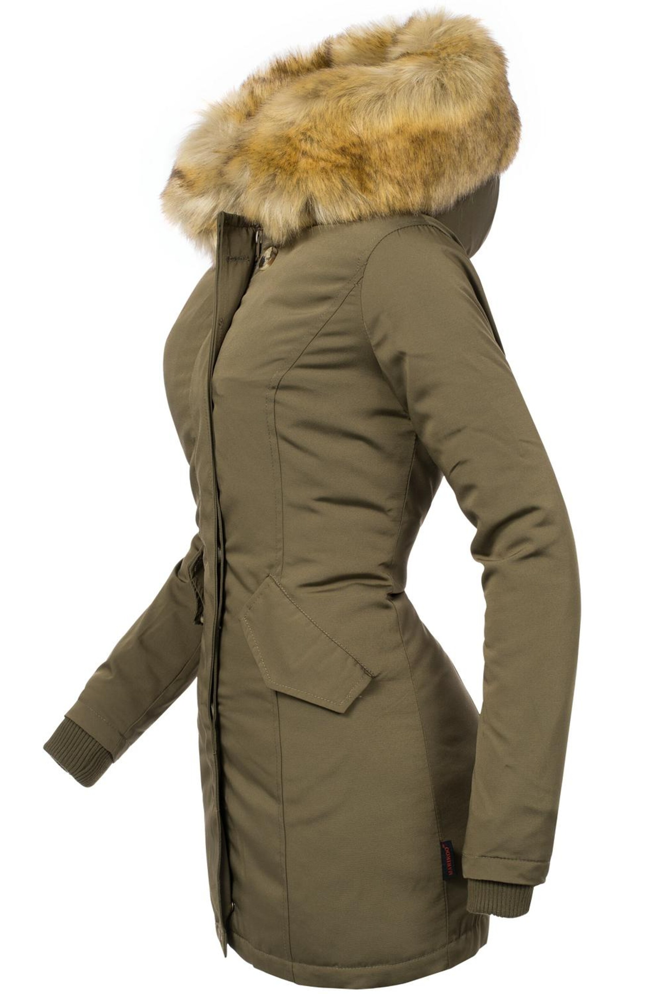 MARIKOO Winter parka 'Karmaa' in Green