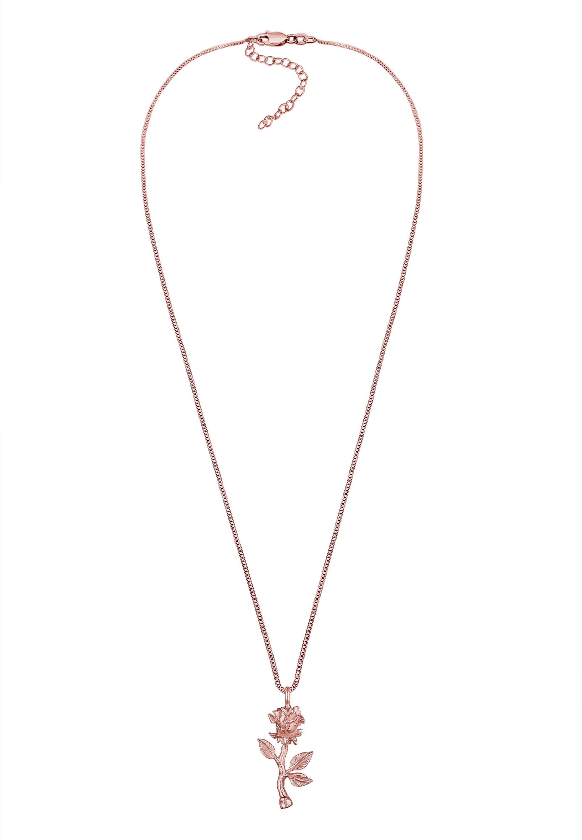 Chaîne 'Rose' ELLI en or : devant