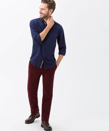BRAX Comfort Fit Hemd 'Dries' in Blau