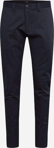 Coupe slim Pantalon chino 'Pristu CM Stripe Chino' Matinique en bleu : devant