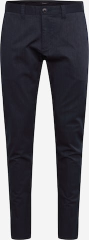 Matinique Chino trousers 'Pristu CM Stripe Chino' in Blue: front