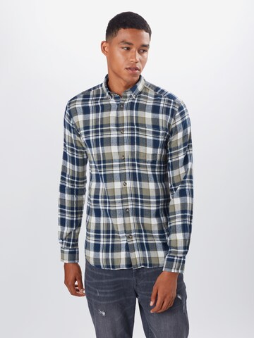 Coupe regular Chemise 'SIMON' Only & Sons en bleu : devant