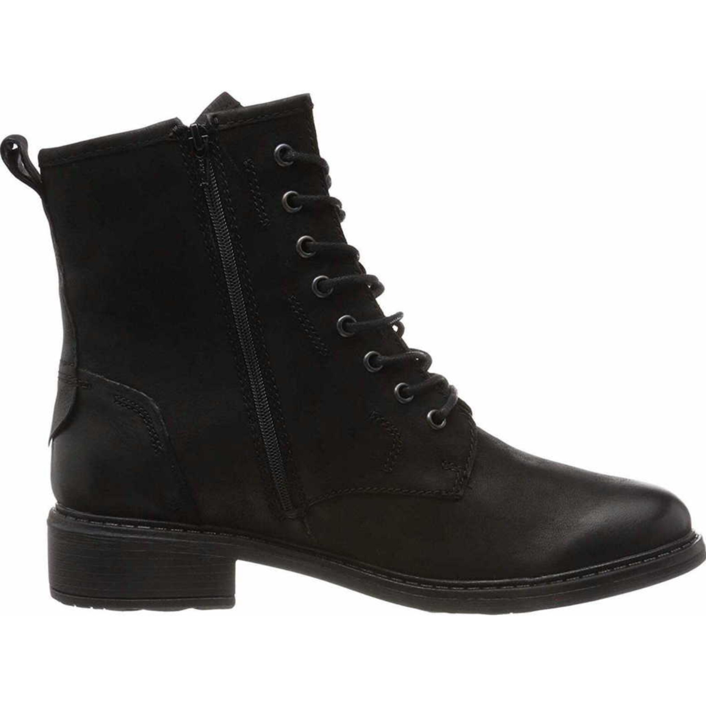 JOSEF SEIBEL Schnürstiefelette 'Selena' in Schwarz