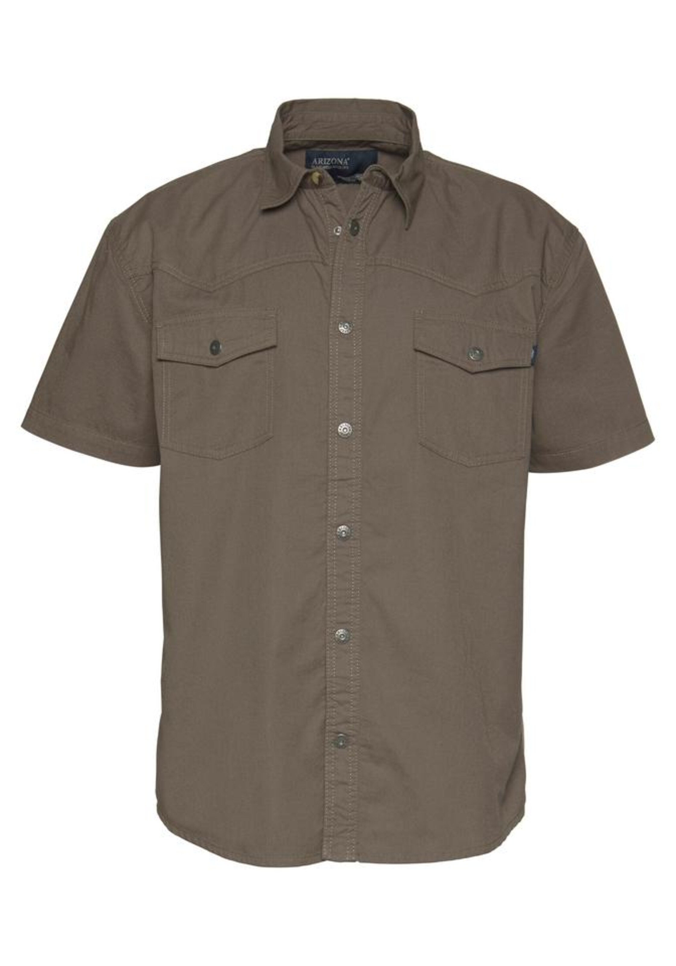 ARIZONA Regular Fit Hemd in Grün: Vorderseite