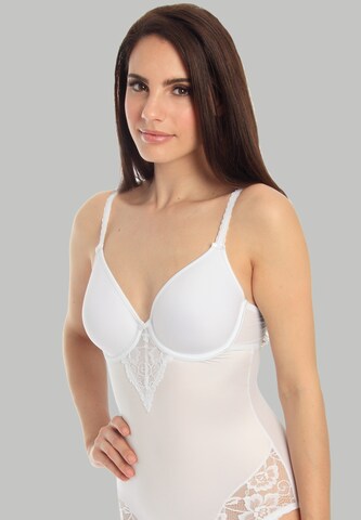 sassa Bodysuit 'Morning Flower' in White