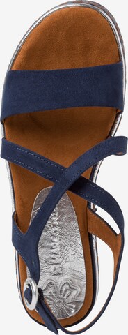 MARCO TOZZI Sandalen met riem in Blauw