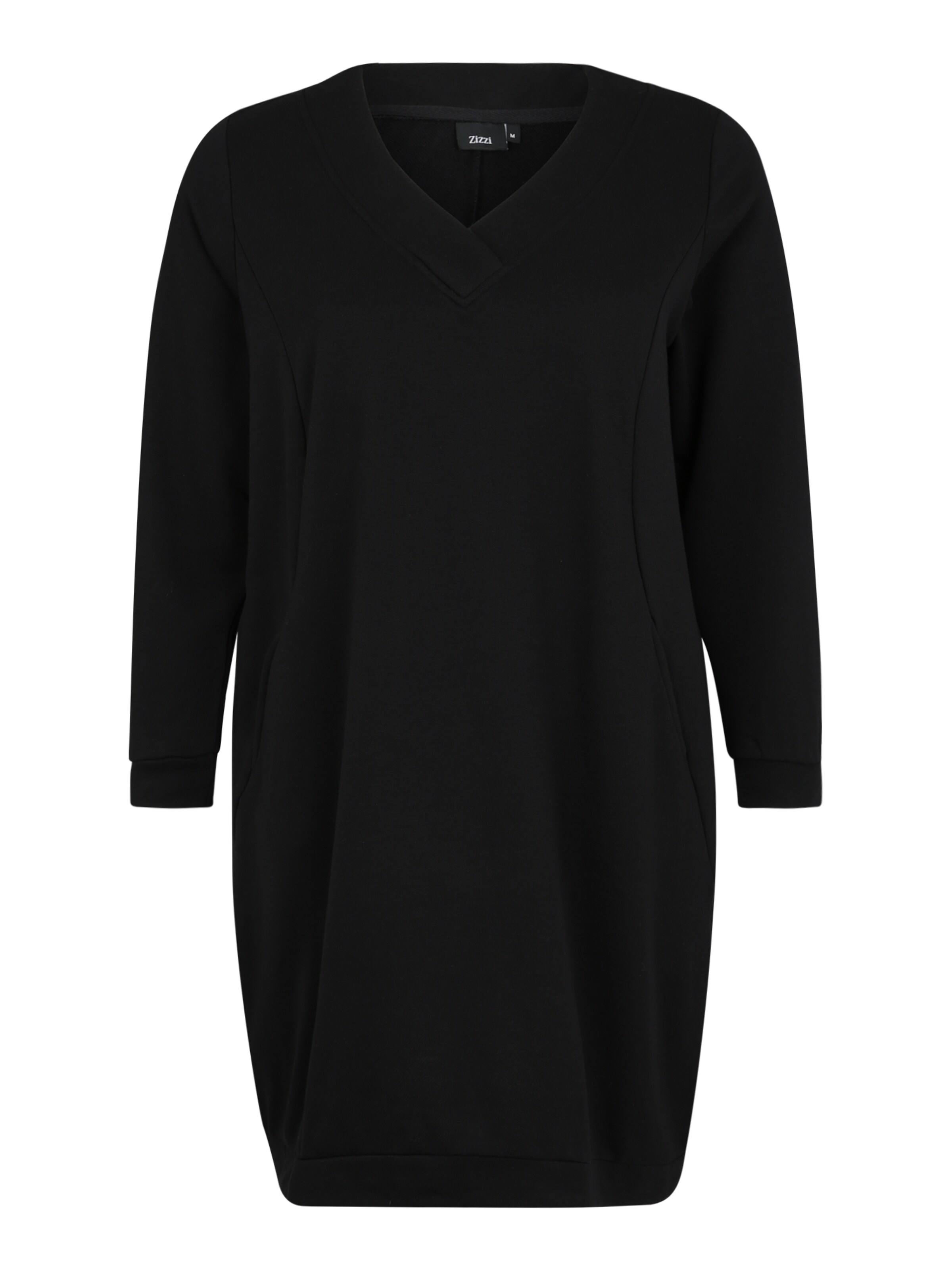 Zizzi - Jurk 'MGUNVUR' in de kleur Zwart