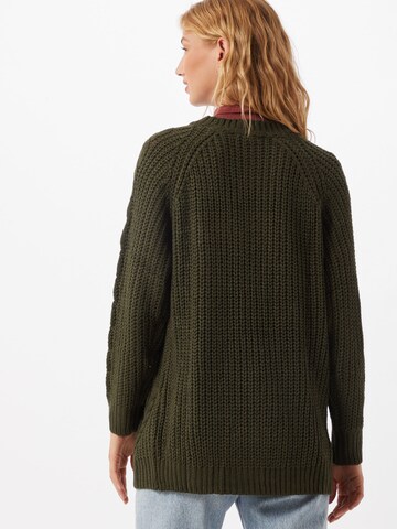 ABOUT YOU Knit Cardigan 'Saphira' in Green