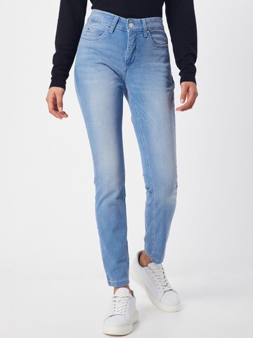 MAC Skinny Jeans 'Dream Skinny' in Blue: front