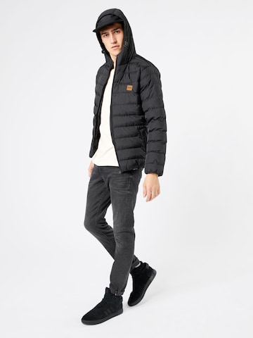 Urban Classics Steppjacke 'BASIC BUBBLE' in Schwarz