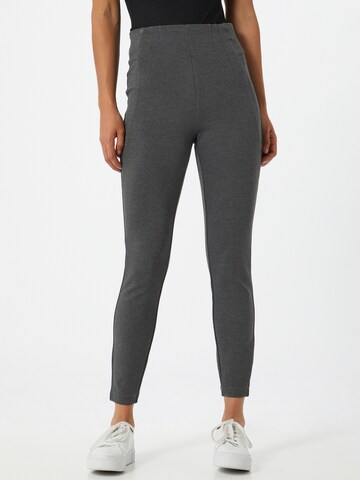 VILA Skinny Leggings in Grijs: voorkant