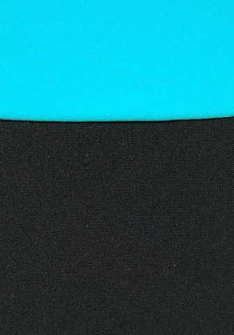LASCANA Korzetová Stahovací plavky – modrá